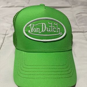 Von Dutch Vibrant Green Cap